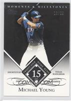 Michael Young (2005 AL Batting Champion - 24 Home Runs) #/29