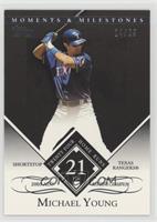 Michael Young (2005 AL Batting Champion - 24 Home Runs) #/29