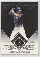 Michael Young (2005 AL Batting Champion - 24 Home Runs) #/29