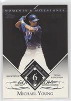 Michael Young (2005 AL Batting Champion - 24 Home Runs) #/29