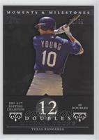 Michael Young (2005 AL Batting Champion - 40 Doubles) #/29