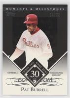 Pat Burrell (2005 MLB Superstar - 32 Home Runs) #/29