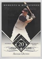 Adam Dunn (2005 MLB Superstar - 40 Home Runs) #/29