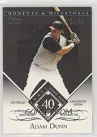 Adam Dunn (2005 MLB Superstar - 40 Home Runs) #/29