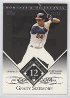 Grady Sizemore (2005 Rookie Outfielder - 22 Home Runs) #/29