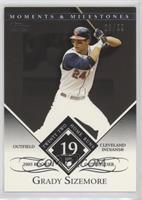 Grady Sizemore (2005 Rookie Outfielder - 22 Home Runs) #/29