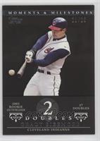 Grady Sizemore (2005 Rookie Outfielder - 37 Doubles) #/29