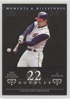 Grady Sizemore (2005 Rookie Outfielder - 37 Doubles) [Noted] #/29