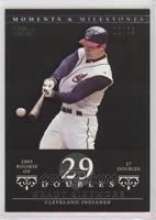 Grady Sizemore (2005 Rookie Outfielder - 37 Doubles) #/29