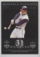 Grady Sizemore (2005 Rookie Outfielder - 37 Doubles) [Noted] #/29