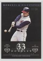 Grady Sizemore (2005 Rookie Outfielder - 37 Doubles) [Noted] #/29