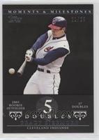 Grady Sizemore (2005 Rookie Outfielder - 37 Doubles) #/29