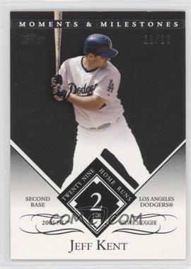 2007 Topps Moments & Milestones - [Base] - Black #128-2 - Jeff Kent (2005 NL Silver Slugger - 29 Home Runs) /29