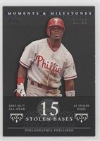 Jimmy Rollins (2005 NL All-Star - 41 Stolen Bases) #/29