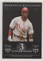Jimmy Rollins (2005 NL All-Star - 41 Stolen Bases) #/29