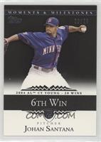 Johan Santana (2004 AL Cy Young - 20 Wins) #/29