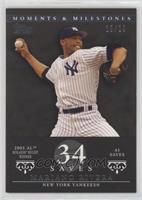 Mariano Rivera (2005 AL Rolaids Relief Winner - 43 Saves) #/29