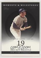 Mickey Mantle (1956 Triple Crown - 130 RBI) #/29