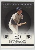 Mickey Mantle (1956 Triple Crown - 130 RBI) #/29