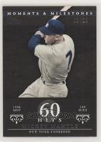 Mickey Mantle (1956 AL MVP - 188 Hits) #/29