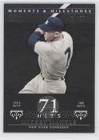 Mickey Mantle (1956 AL MVP - 188 Hits) #/29