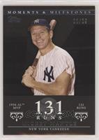 Mickey Mantle (1956 AL MVP - 132 Runs) #/29