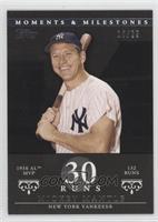 Mickey Mantle (1956 AL MVP - 132 Runs) #/29