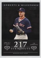 Roger Clemens (1986 AL Cy Young/MVP - 238 Strikeouts) #/29