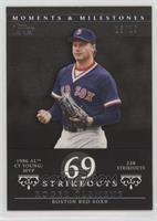 Roger Clemens (1986 AL Cy Young/MVP - 238 Strikeouts) #/29