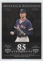 Roger Clemens (1986 AL Cy Young/MVP - 238 Strikeouts) #/29