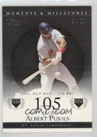 Albert Pujols (2001 NL ROY - 130 RBI) #/29