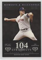 Roger Clemens (1987 AL Cy Young - 256 Strikeouts) #/29