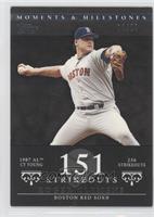 Roger Clemens (1987 AL Cy Young - 256 Strikeouts) #/29