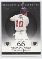 Chipper Jones (1999 NL MVP - 110 RBI) #/29