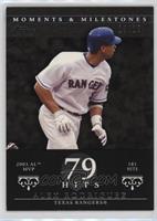 Alex Rodriguez (2003 AL MVP - 181 Hits) #/29