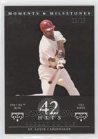 Albert Pujols (2001 NL ROY - 194 Hits) #/29