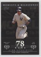 Alex Rodriguez (2005 AL MVP - 124 Runs) #/29