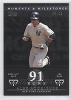 Alex Rodriguez (2005 AL MVP - 124 Runs) #/29