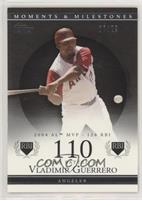 Vladimir Guerrero (2004 AL MVP - 126 RBI) #/29