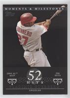 Vladimir Guerrero (2004 AL MVP - 206 Hits) #/29