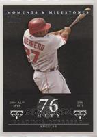 Vladimir Guerrero (2004 AL MVP - 206 Hits) #/29