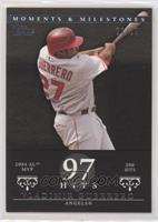 Vladimir Guerrero (2004 AL MVP - 206 Hits) #/29