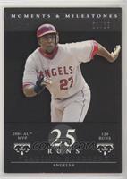 Vladimir Guerrero (2004 AL MVP - 124 Runs) #/29