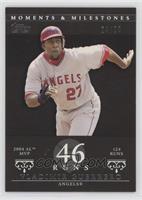 Vladimir Guerrero (2004 AL MVP - 124 Runs) #/29