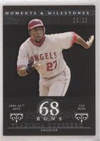 Vladimir Guerrero (2004 AL MVP - 124 Runs) #/29