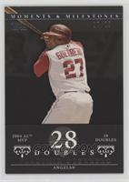 Vladimir Guerrero (2004 AL MVP - 39 Doubles) #/29