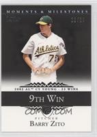 Barry Zito (2002 AL Cy Young - 23 Wins) #/29