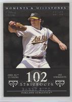 Barry Zito (2002 AL Cy Young - 182 Strikeouts) #/29