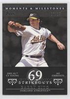 Barry Zito (2002 AL Cy Young - 182 Strikeouts) #/29