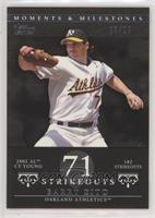 Barry Zito (2002 AL Cy Young - 182 Strikeouts) #/29
